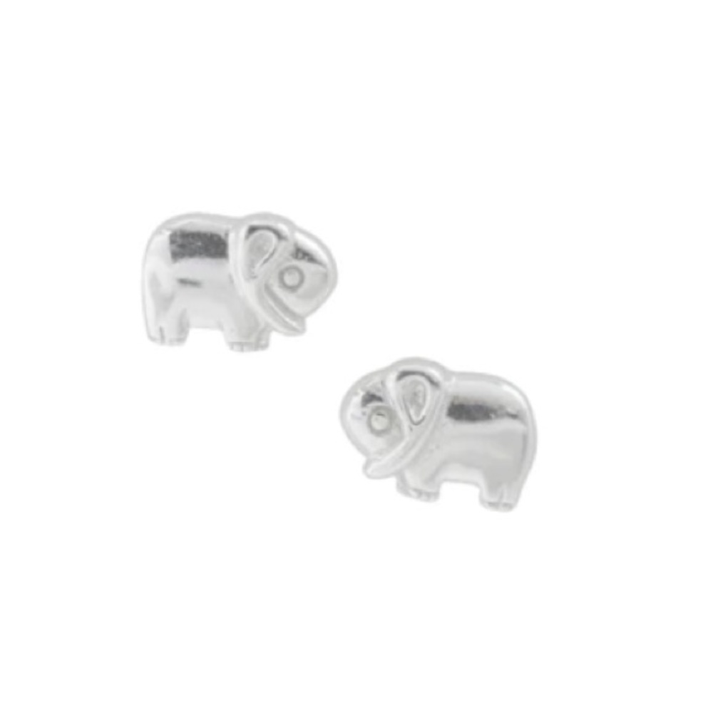 NWT Tomas Sterling Silver Elephant Stud Post Earrings